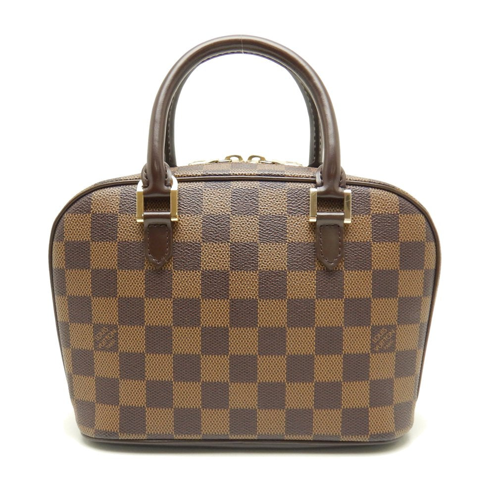 Louis Vuitton Damier Sarria Mini Ebene Handbag Brown