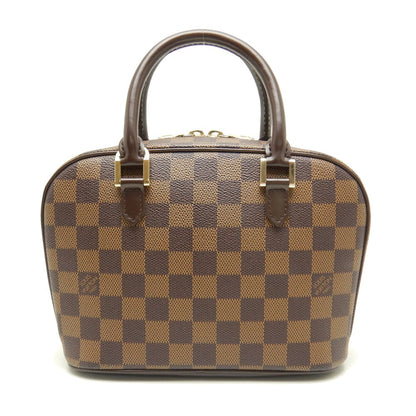 Louis Vuitton Damier Sarria Mini Ebene Handbag Brown
