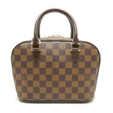 Louis Vuitton Damier Sarria Mini Ebene Handbag Brown