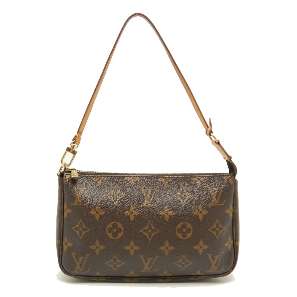 Louis Vuitton Monogram Pochette Accessoire Brown