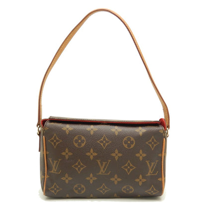 Louis Vuitton Monogram Recital Brown Handbag
