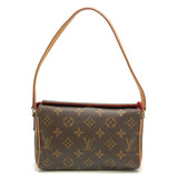 Louis Vuitton Monogram Recital Brown Handbag