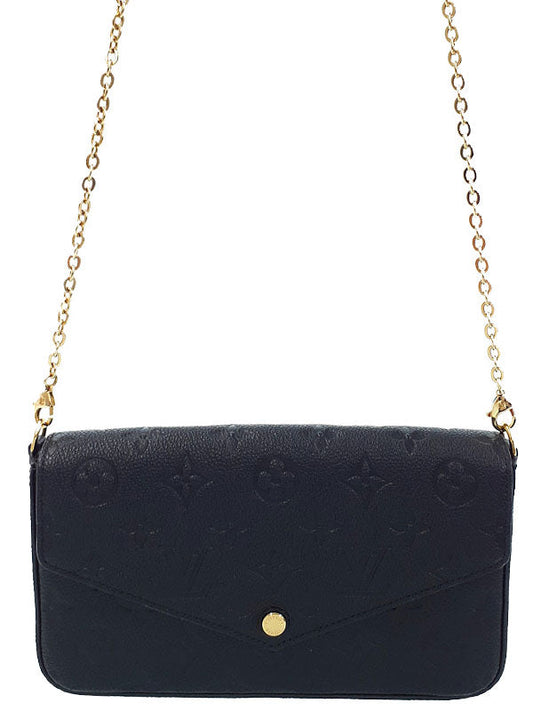 Louis Vuitton Monogram Implant Pochette Felicie 2way Bag