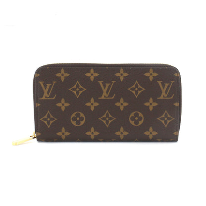Louis Vuitton Monogram Zippy Wallet Round Zipper Long Wallet Fuchsia RFID Gold Hardware