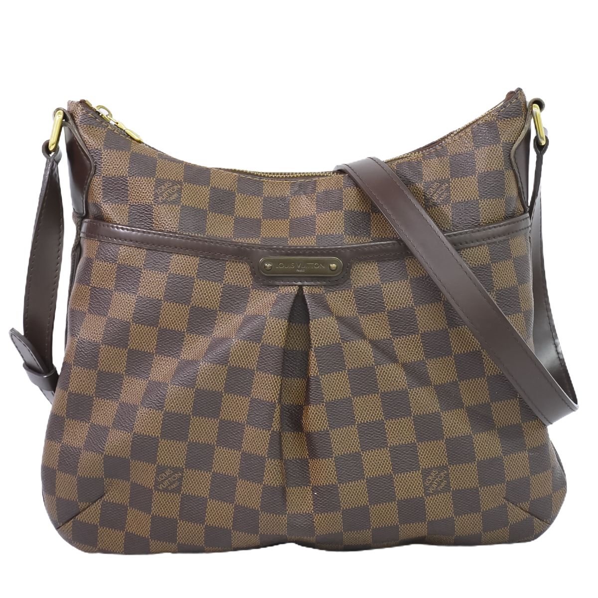 Louis Vuitton Bloomsbury PM Damier Ebene Shoulder Bag Brown