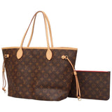 Louis Vuitton Tote Bag Monogram Neverfull MM With Pouch