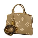 Louis Vuitton Monogram Emplant Petit Palais PM Creme