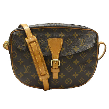 Louis Vuitton Monogram Genefille 27 Shoulder Bag Brown