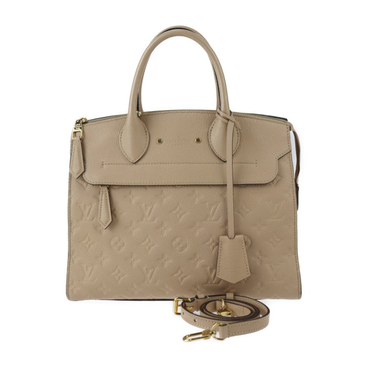 Louis Vuitton Pont Neuf MM Handbag Monogram