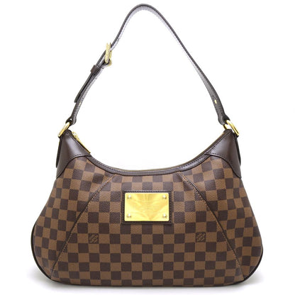 Louis Vuitton Damier Thames GM Ebene Shoulder Bag Brown