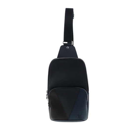 Louis Vuitton Avenue Sling Bag Waist Bag Body Bag Black