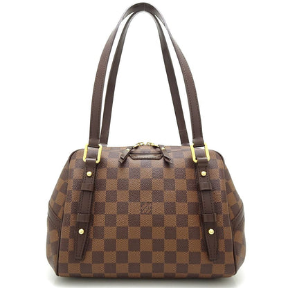 Louis Vuitton  Damier Belmont PM Ebene Tote Bag Shoulder Brown