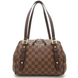 Louis Vuitton  Damier Belmont PM Ebene Tote Bag Shoulder Brown