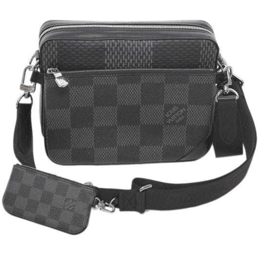 Louis Vuitton Damier Graphite 3D Messenger Shoulder Crossbody Bag