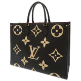 Louis Vuitton On The Go GM Monogram Emplant Empreinte BiColor Black