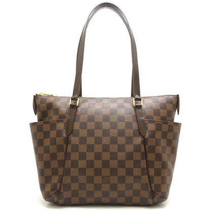 Louis Vuitton Damier Totally PM Ebene Tote Bag Brown