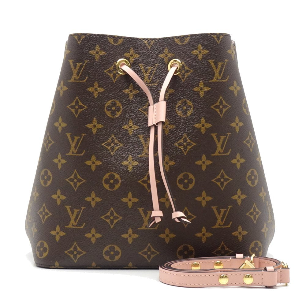 Louis Vuitton NeoNoe Monogram Poodle Shoulder Bag Pink