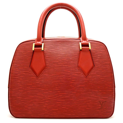 Louis Vuitton Epi Sablon Castilian Red Handbag