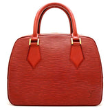 Louis Vuitton Epi Sablon Castilian Red Handbag
