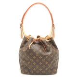 Louis Vuitton Monogram Petite Brown Shoulder Bag
