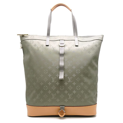 Louis Vuitton  Monogram Titanium Zipped Tote Bag Backpack