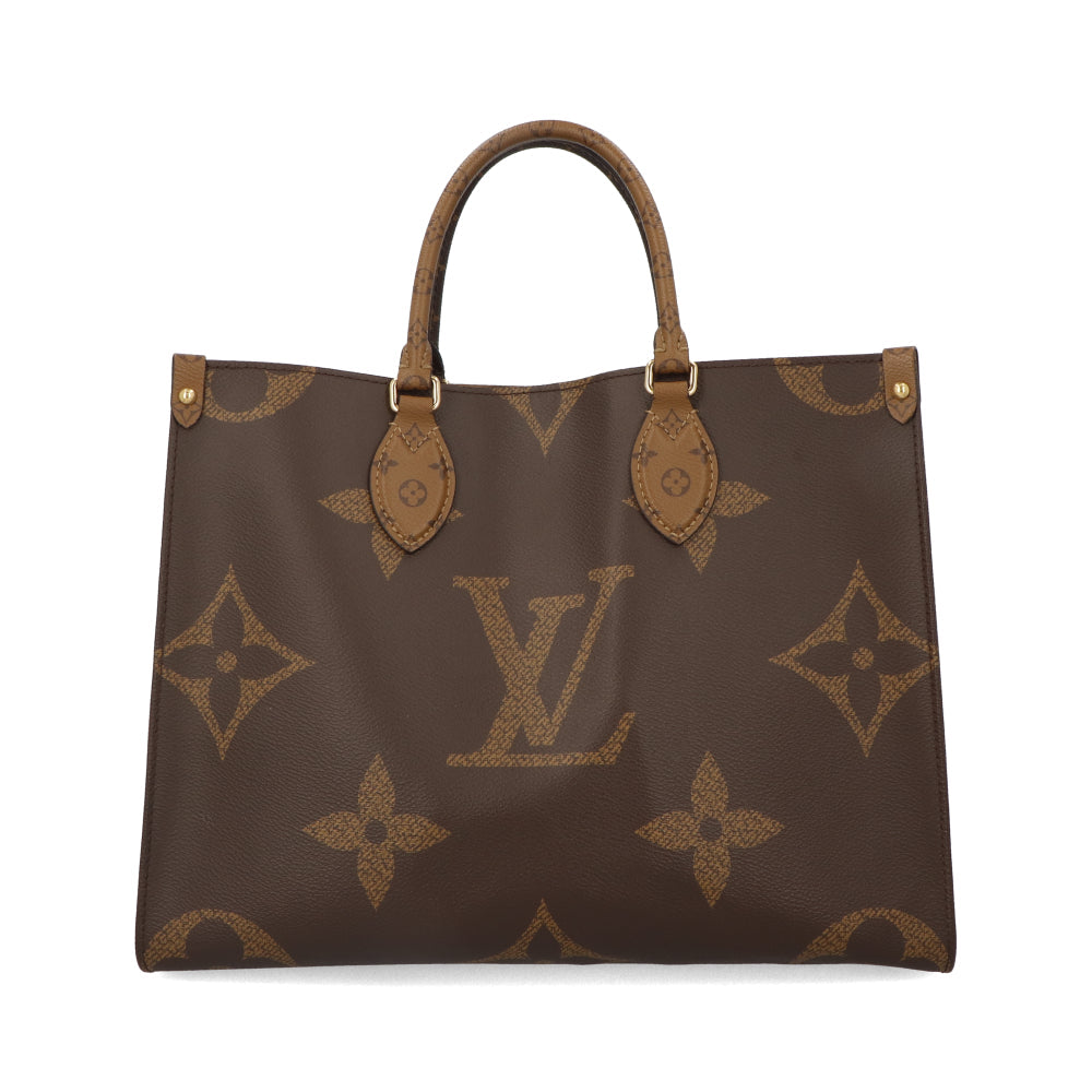 Louis Vuitton On The Go MM Bag Dark Brown