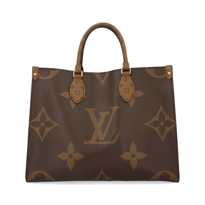 Louis Vuitton On The Go MM Bag Dark Brown