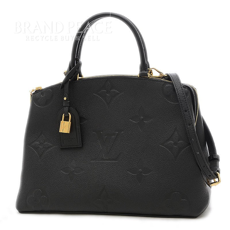 Louis Vuitton Emplant Grand Palais MM Shoulder Bag Noir Black