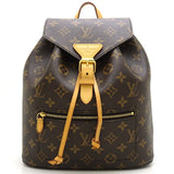 Louis Vuitton Monogram Montsouris MM Brown Backpack