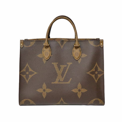 Louis Vuitton On The Go MM Handbag Shoulder Bag 2way Giant Monogram
