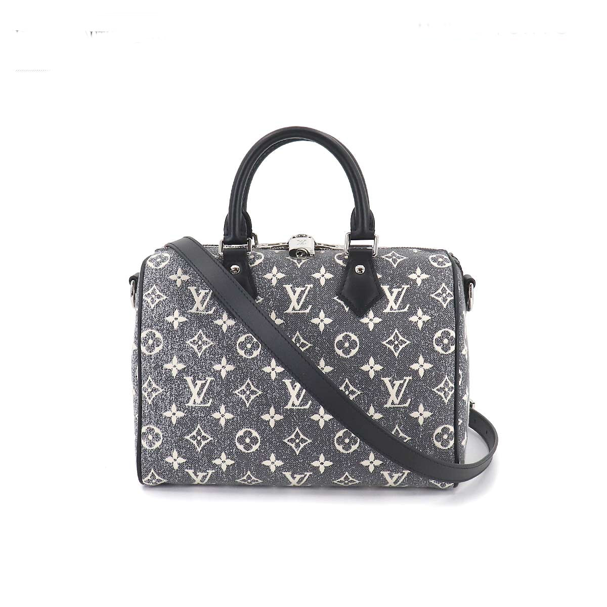 Louis Vuitton Jacquard Denim Speedy Bandouliere 25 Shoulder Bag
