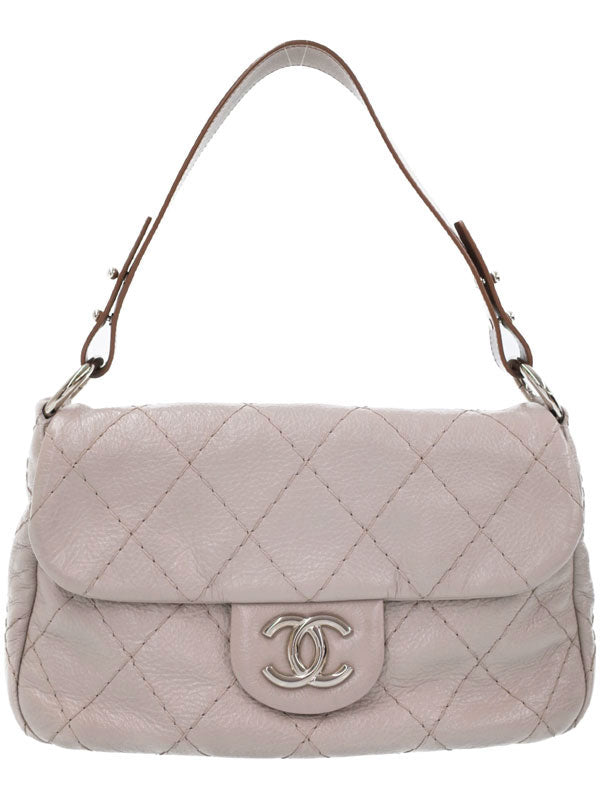 Chanel Wild Stitch Matelasse Semi-Shoulder Bag