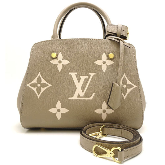 Louis Vuitton Emplant Montaigne BB Tourtrail Creme 2WAY Bag