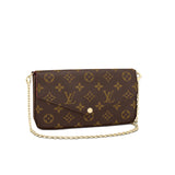 Louis Vuitton Pochette Felicie Monogram Mini Bag Clutch Bag Shoulder Bag