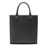 Louis Vuitton Epi Sac Plat PM Tote Leather Noir Black