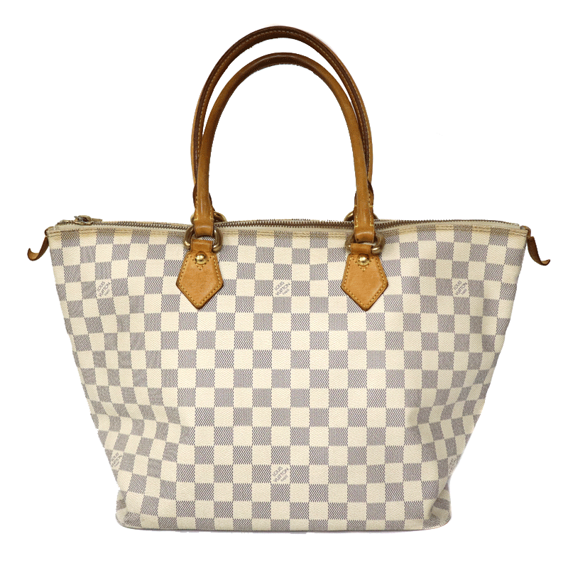 Louis Vuitton Saleya MM Handbag Damier Azur