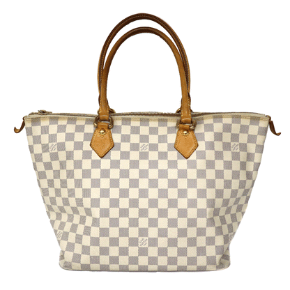 Louis Vuitton Saleya MM Handbag Damier Azur
