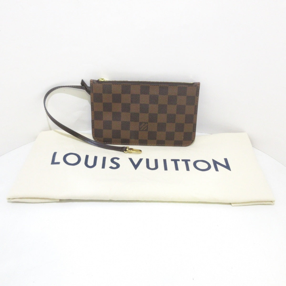 Louis Vuitton Neverfull PM Tote Bag Ebene Damier Canvas