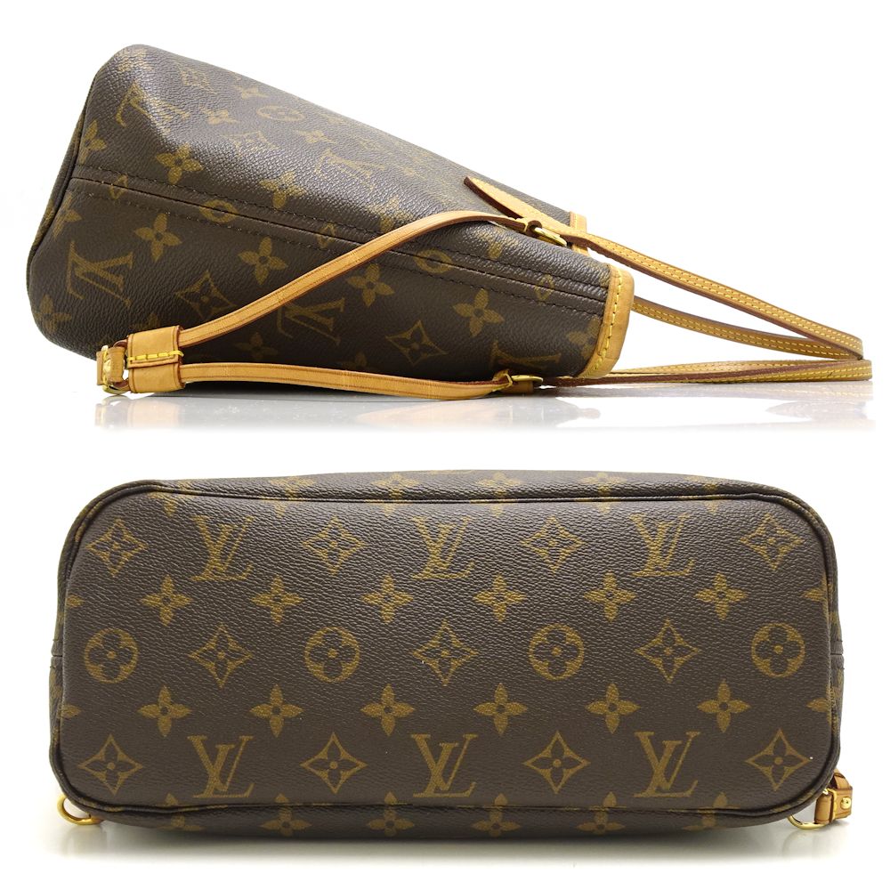 Louis Vuitton Monogram Neverfull PM Brown Tote Bag