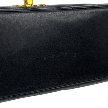 Chanel Diana Matelasse Single Flap Leather Chain Shoulder Bag