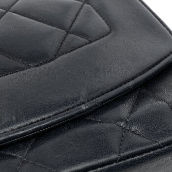 Chanel Diana Matelasse Single Flap Leather Chain Shoulder Bag