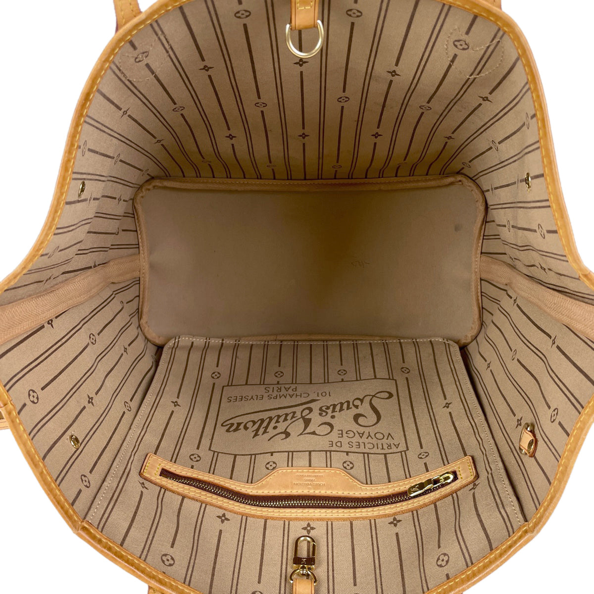 Louis Vuitton Neverfull MM Handbag Shopping Tote Bag