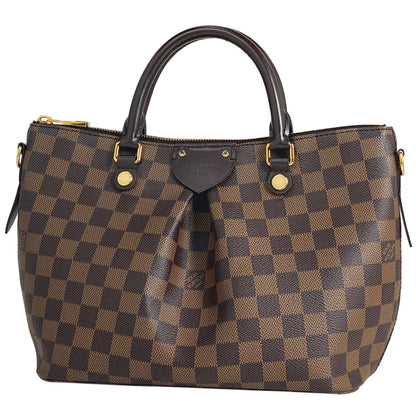 Louis Vuitton Sienna PM 2Way Shoulder Bag Damier Brown