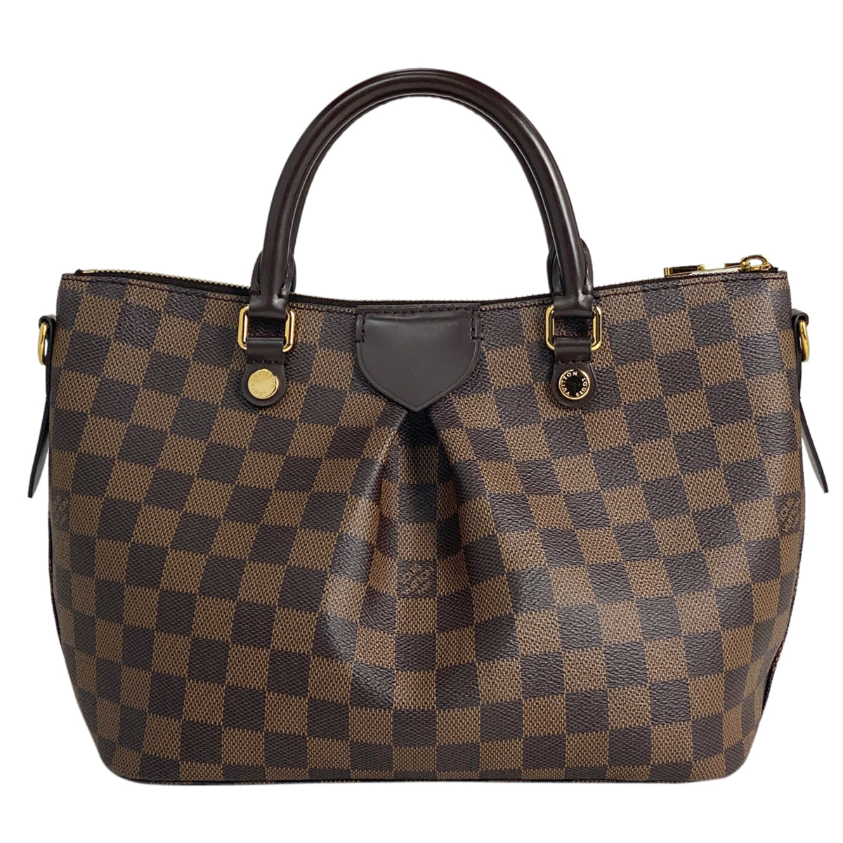 Louis Vuitton Sienna PM 2Way Shoulder Bag Damier Brown