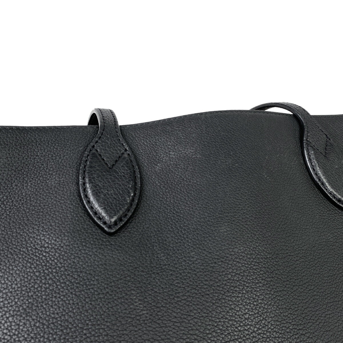 Louis Vuitton LockMe Leather Shoulder Bag Black