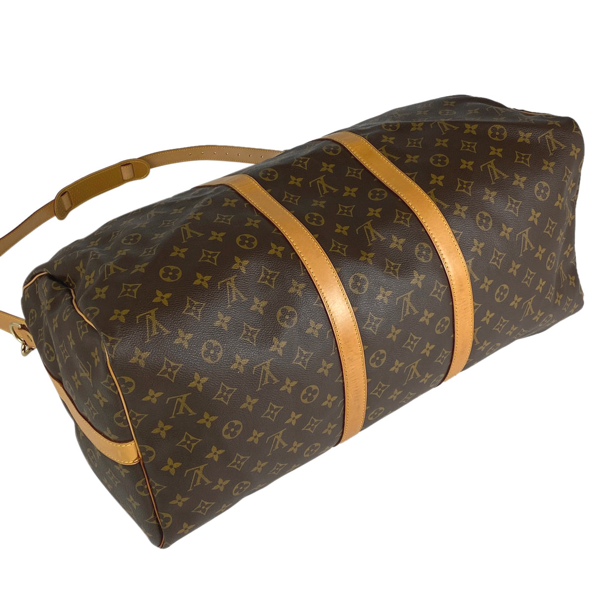 Louis Vuitton Keepall Bandouliere 55 Boston Bag Monogram