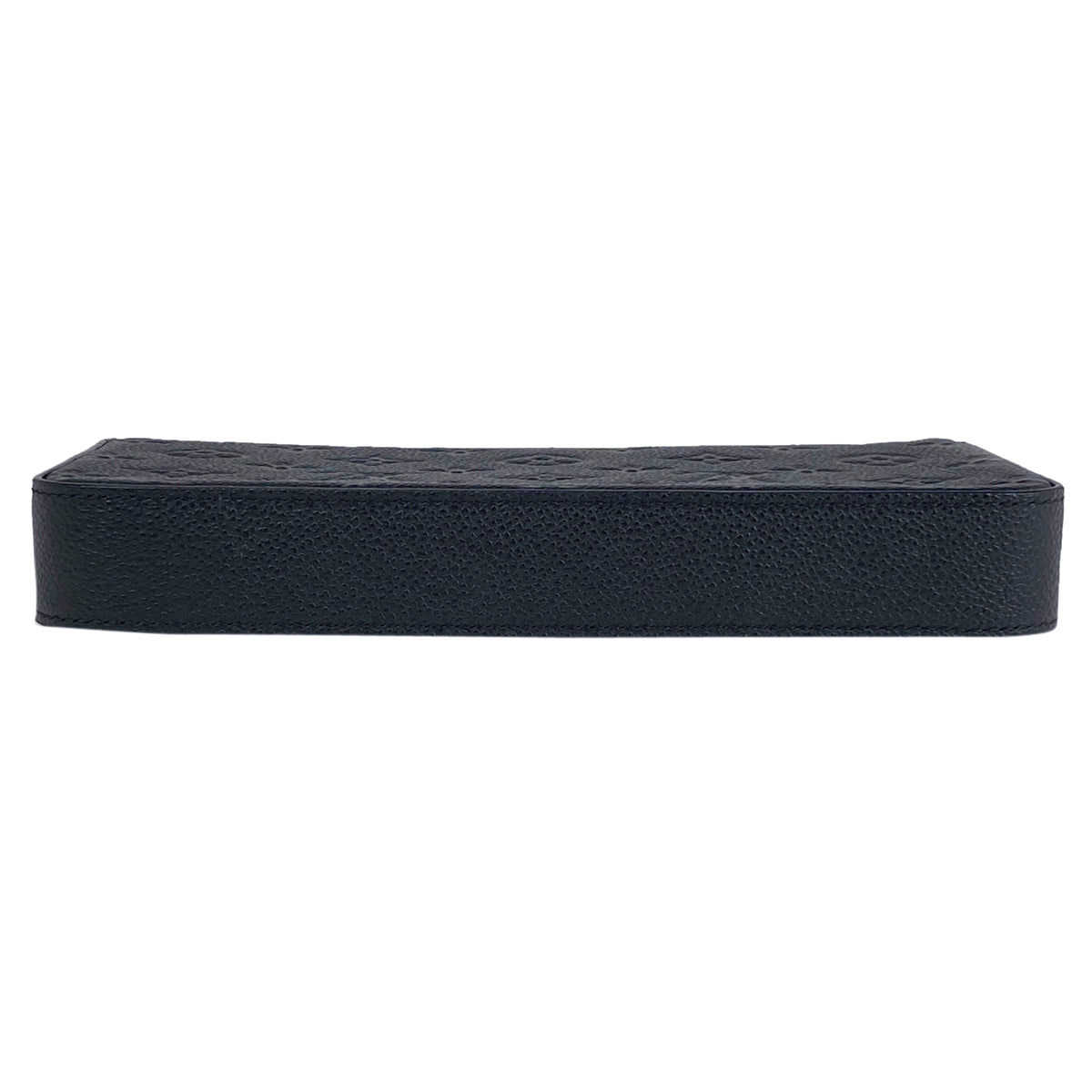 Louis Vuitton Pochette Felicie 2Way Chain Wallet Noir Black