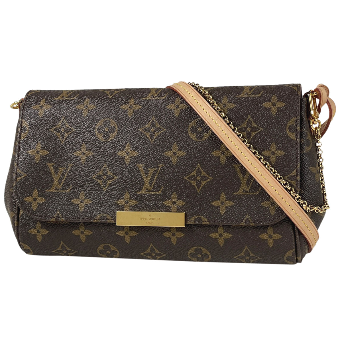 Louis Vuitton Favorite PM Shoulder Bag Monogram Brown