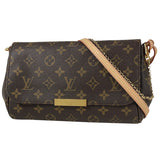 Louis Vuitton Favorite PM Shoulder Bag Monogram Brown