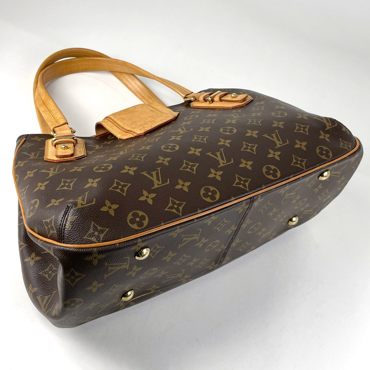 Louis Vuitton Griet Handbag Monogram Brown